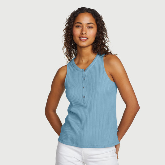 09-4492-TANK SEASIDE RIB HENLEY-EDDIE BAUER