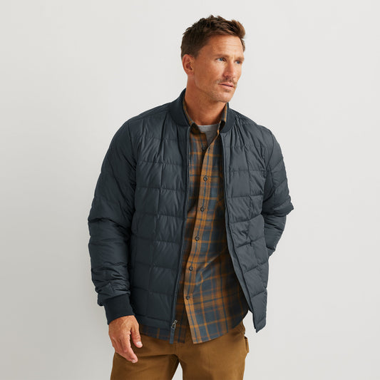 01-821-CHAMARRA SHAW DOWN BOMBER-EDDIE BAUER