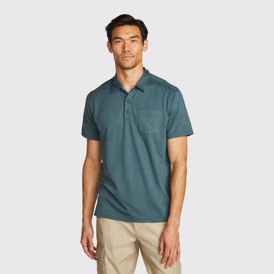 29-1668-POLO SS MOUNTAIN TREK-EDDIE BAUER