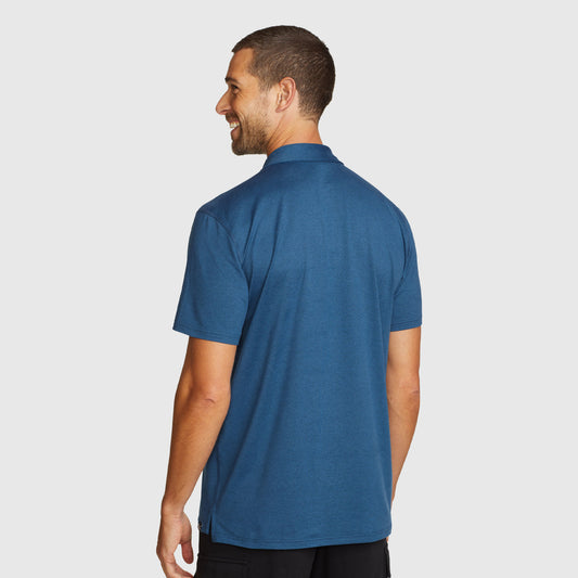 29-1668-POLO SS MOUNTAIN TREK-EDDIE BAUER