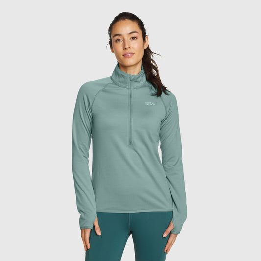 31-5881-QUEST ACTIVATOR GRID 1/2 ZIP-EDDIE BAUER