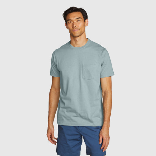 33-2530-PLAYERA MANGA CORTA LS COTTON PKT-EDDIE BAUER