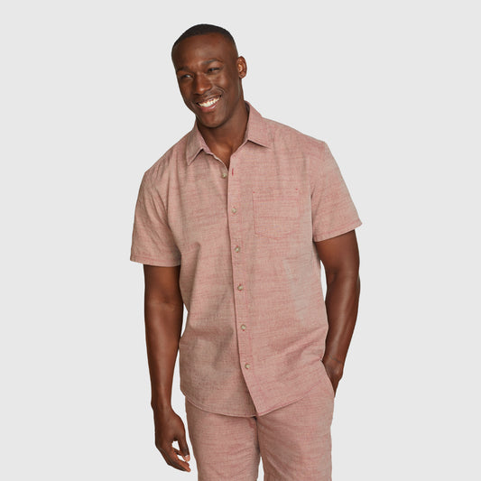 34-0895-CAMISA MANGA CORTA CAMANO SOLID-EDDIE BAUER