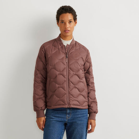 06-2108-CHAMARRA SHAW DOWN BOMBER-EDDIE BAUER