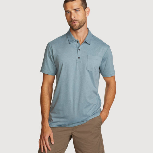 29-1668-POLO SS MOUNTAIN TREK-EDDIE BAUER