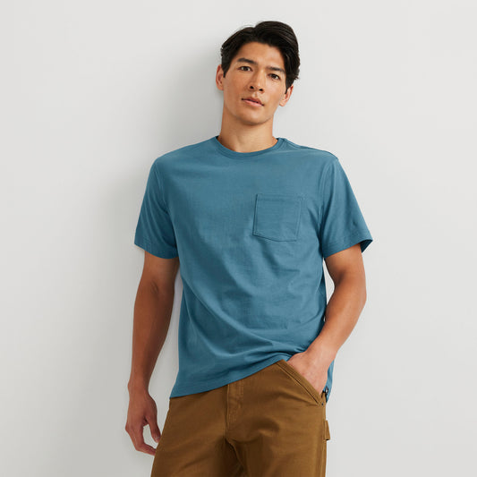 33-2530-PLAYERA MANGA CORTA LS COTTON PKT-EDDIE BAUER