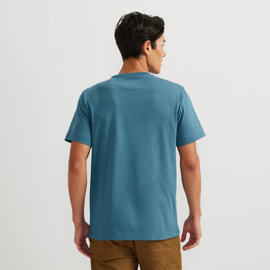 33-2530-PLAYERA MANGA CORTA LS COTTON PKT-EDDIE BAUER