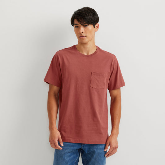 33-2530-PLAYERA MANGA CORTA LS COTTON PKT-EDDIE BAUER