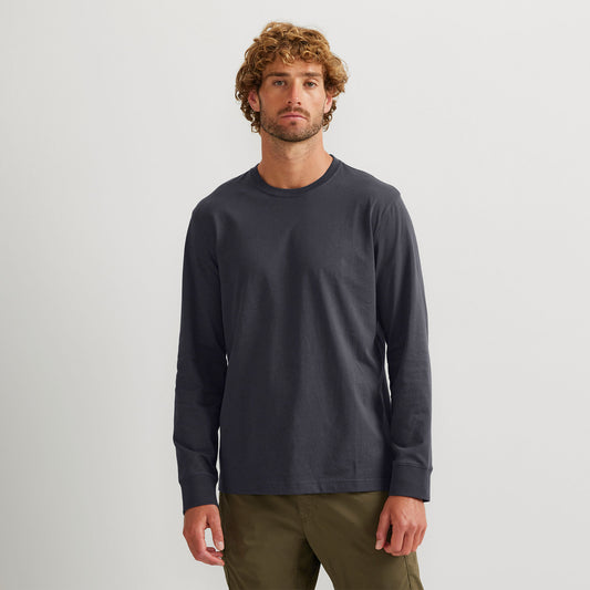 33-2532-TEE MANGA LARGA LEGEND WASH COTTON CLASSIC-EDDIE BAUER