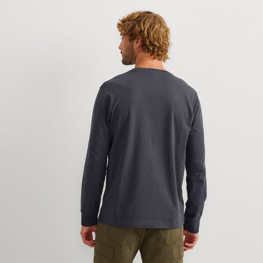 33-2532-TEE MANGA LARGA LEGEND WASH COTTON CLASSIC-EDDIE BAUER