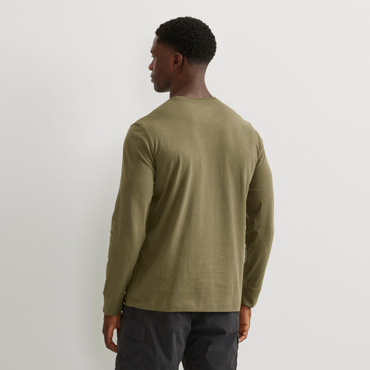 33-2532-TEE MANGA LARGA LEGEND WASH COTTON CLASSIC-EDDIE BAUER