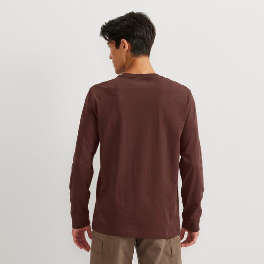 33-2532-TEE MANGA LARGA LEGEND WASH COTTON CLASSIC-EDDIE BAUER