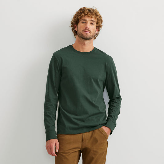 33-2532-TEE MANGA LARGA LEGEND WASH COTTON CLASSIC-EDDIE BAUER