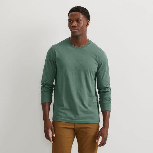 33-2532-TEE MANGA LARGA LEGEND WASH COTTON CLASSIC-EDDIE BAUER