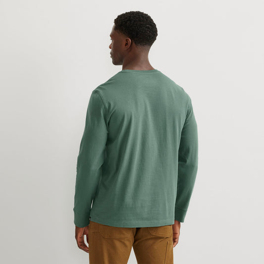 33-2532-TEE MANGA LARGA LEGEND WASH COTTON CLASSIC-EDDIE BAUER