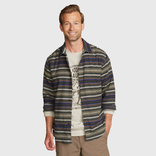 34-0917-FIELD FLANNEL FLEX SHIRT 2.0 (LIGHT)-EDDIE BAUER