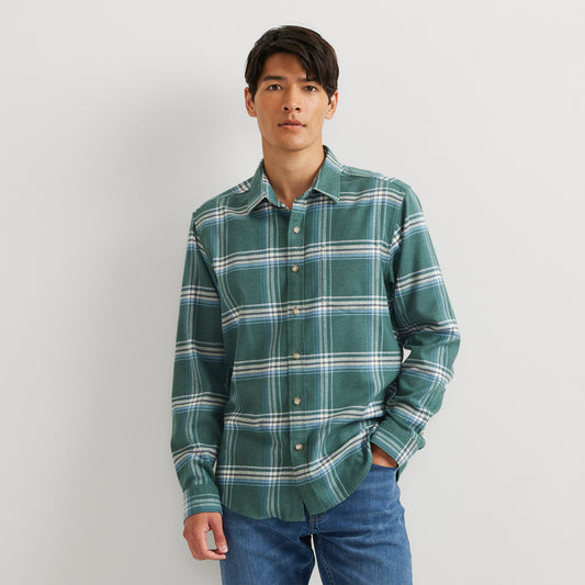 34-0917-FIELD FLANNEL FLEX SHIRT 2.0 (LIGHT)-EDDIE BAUER
