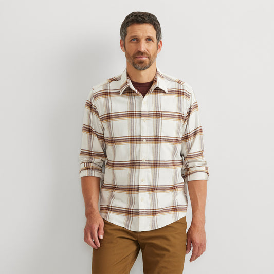 34-0917-FIELD FLANNEL FLEX SHIRT 2.0 (LIGHT)-EDDIE BAUER