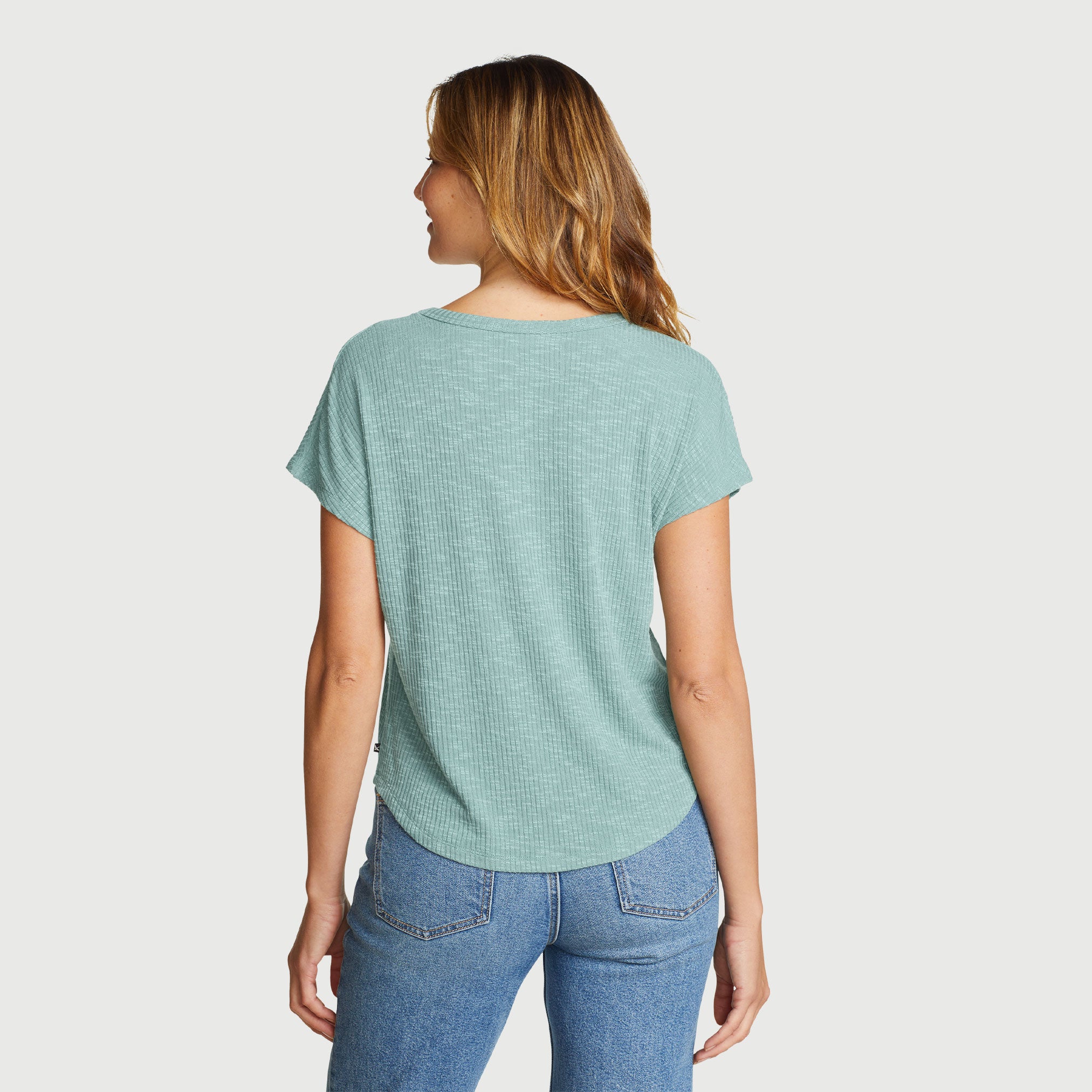 09-4171-PLAYERA MANGA CORTA REVIVE RIB SCOOP NK-EDDIE BAUER