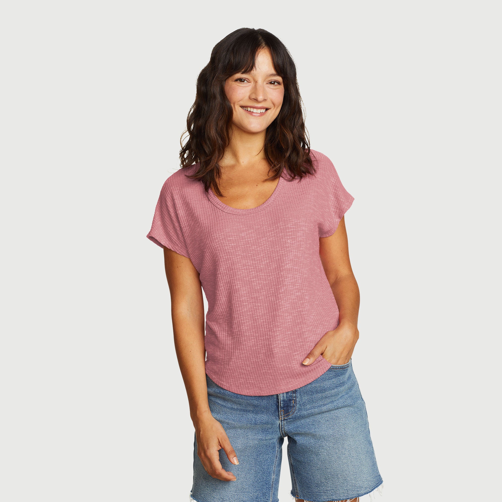 Nk Akbor Rib Robi Number PLAYERA MANGA CORTA REVIVE RIB SCOOP NK – Eddie Bauer