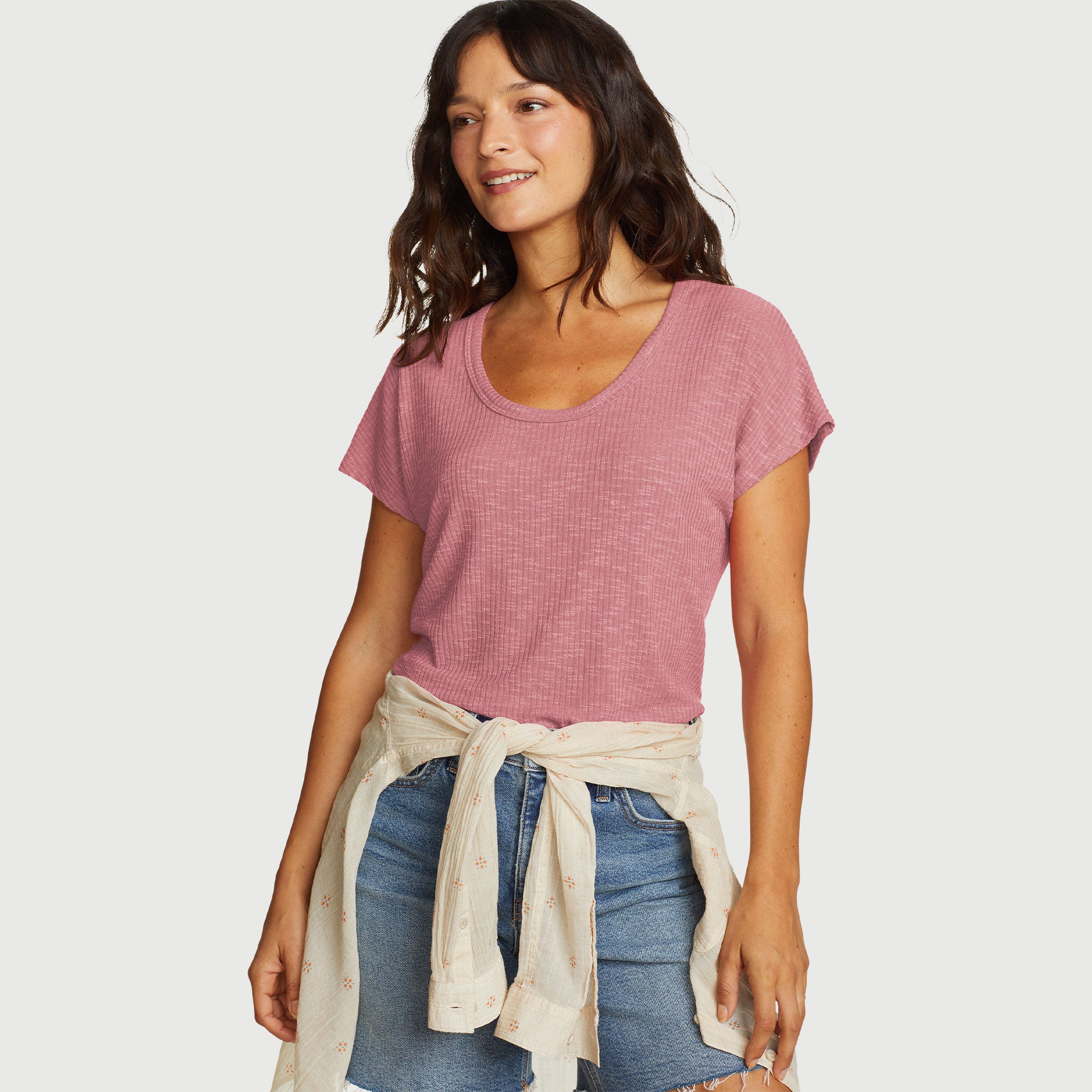 09-4171-PLAYERA MANGA CORTA REVIVE RIB SCOOP NK-EDDIE BAUER