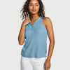 TANK SEASIDE RIB HENLEY