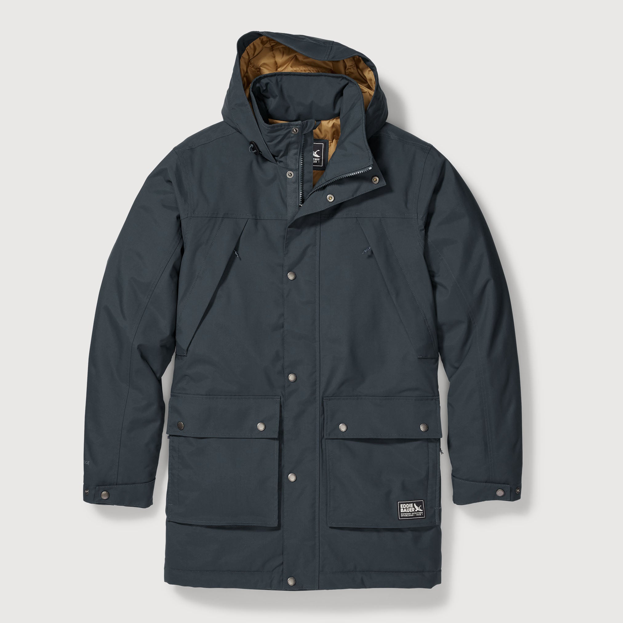 01-813-PARKA RAINFOIL HERITAGE INSULATED-EDDIE BAUER