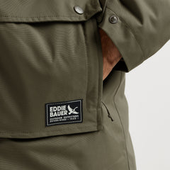 01-813-PARKA RAINFOIL HERITAGE INSULATED-EDDIE BAUER