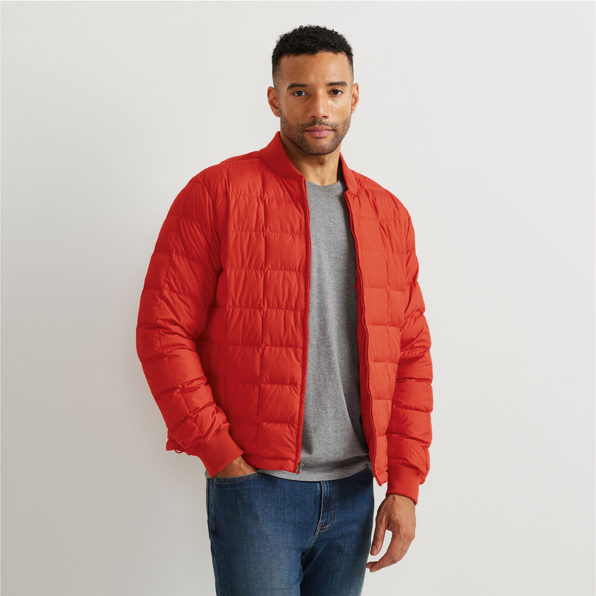 01-821-CHAMARRA SHAW DOWN BOMBER-EDDIE BAUER