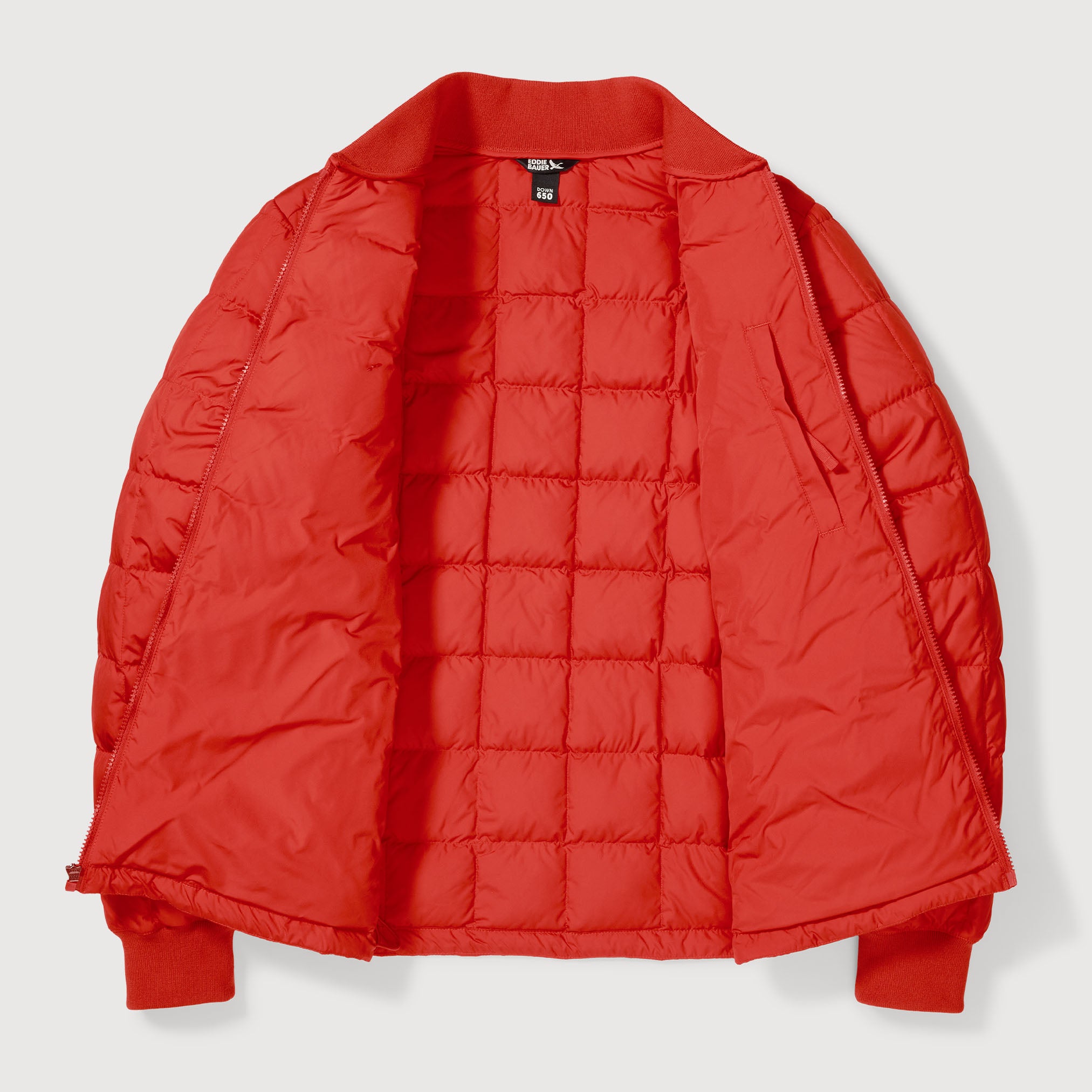 01-821-CHAMARRA SHAW DOWN BOMBER-EDDIE BAUER