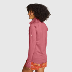 31-1874-QUEST HIGH ROUTE GRID 1/4 ZIP-EDDIE BAUER