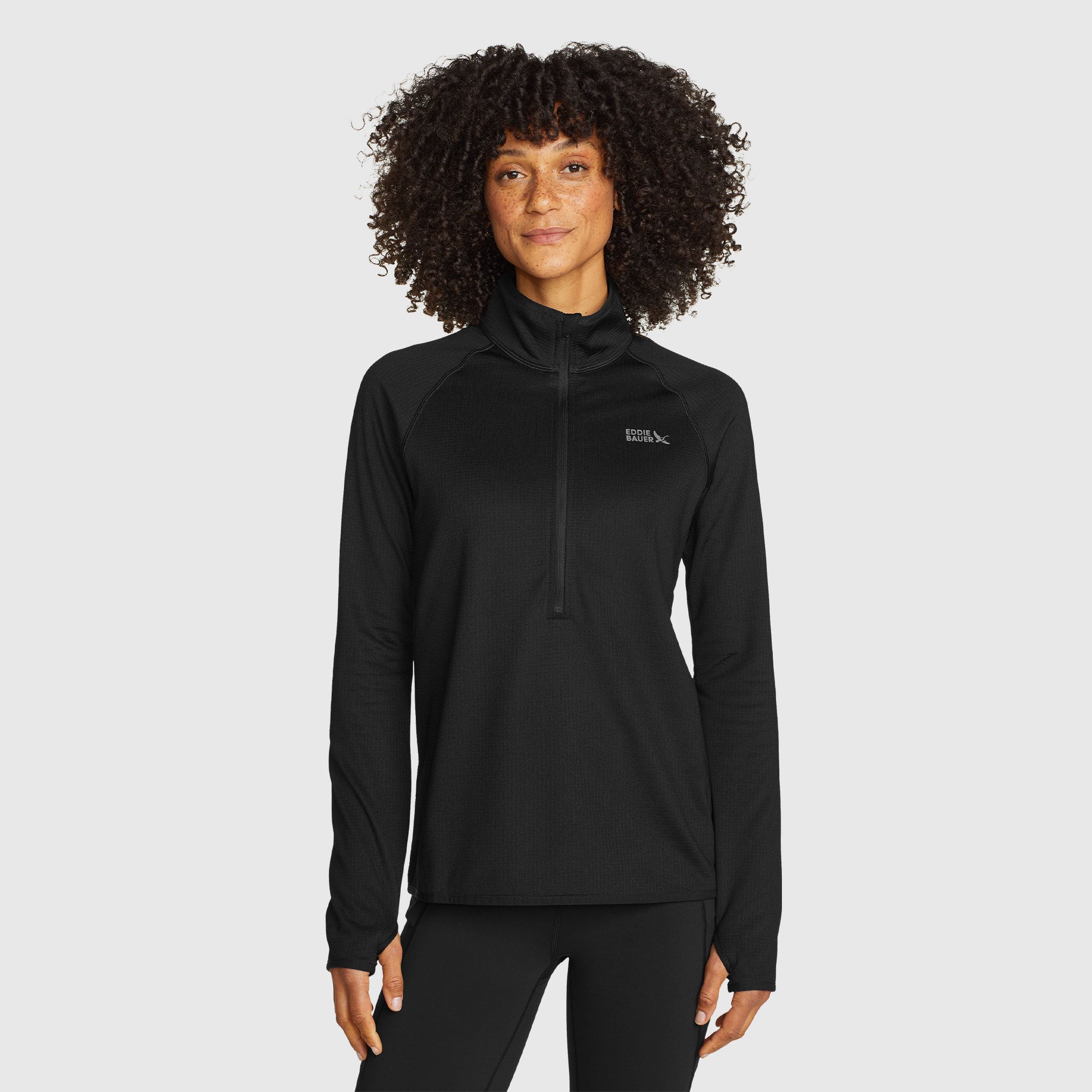 31-5881-QUEST ACTIVATOR GRID  1/2 ZIP-EDDIE BAUER