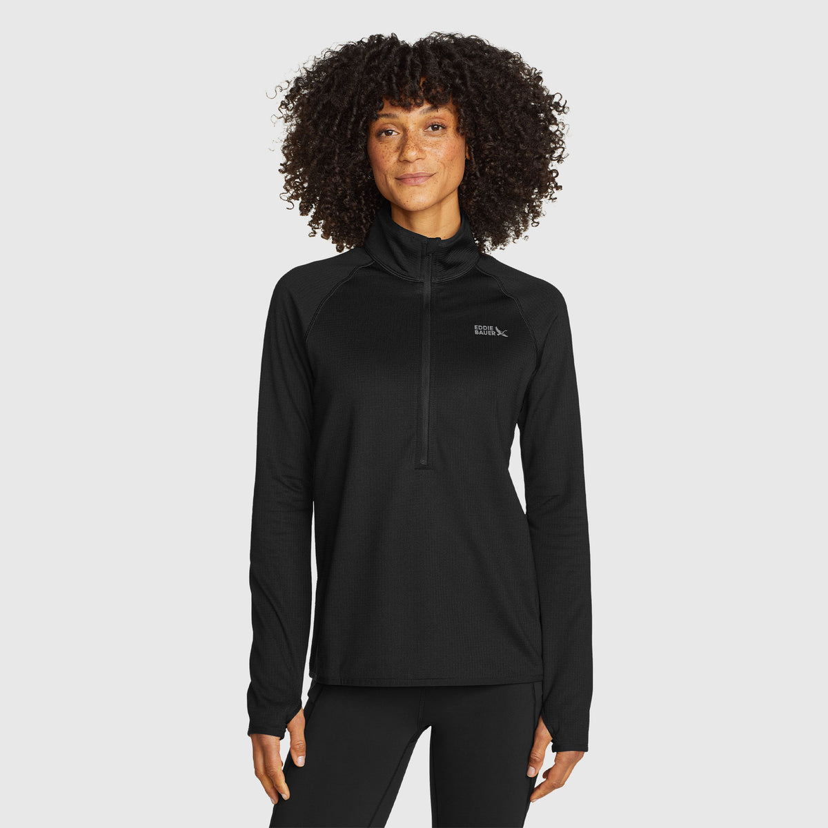 31-5881-QUEST ACTIVATOR GRID  1/2 ZIP-EDDIE BAUER