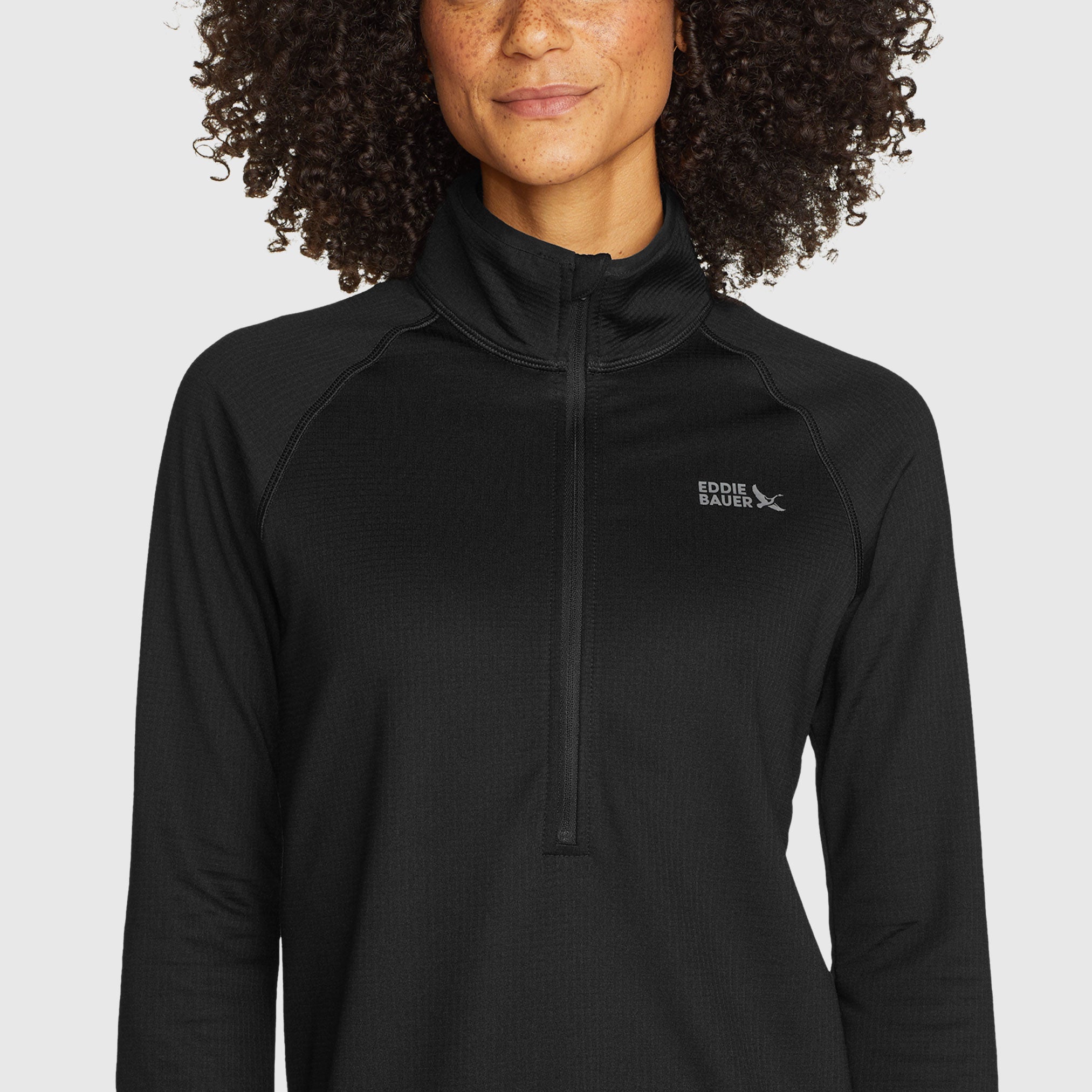 31-5881-QUEST ACTIVATOR GRID  1/2 ZIP-EDDIE BAUER