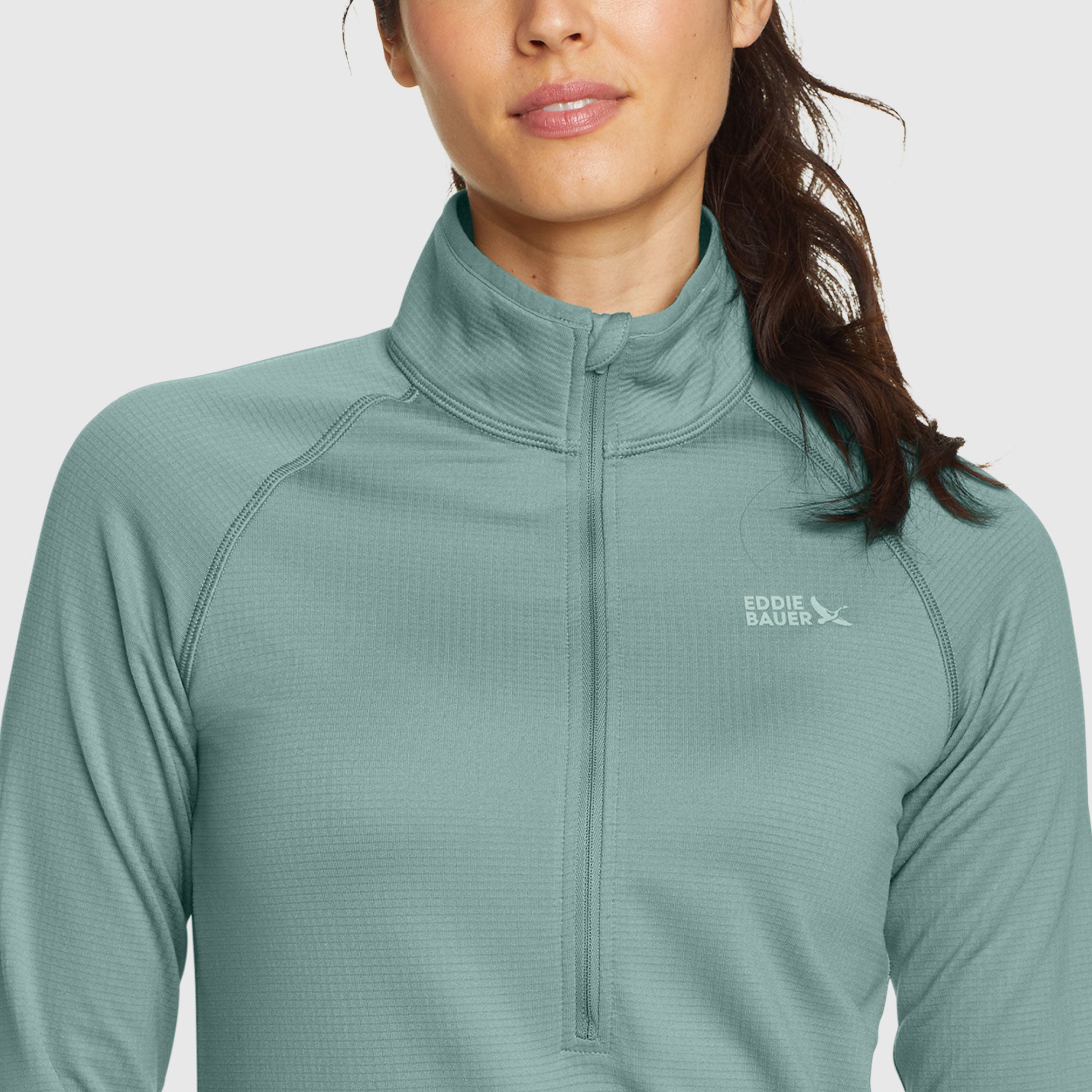 31-5881-QUEST ACTIVATOR GRID  1/2 ZIP-EDDIE BAUER