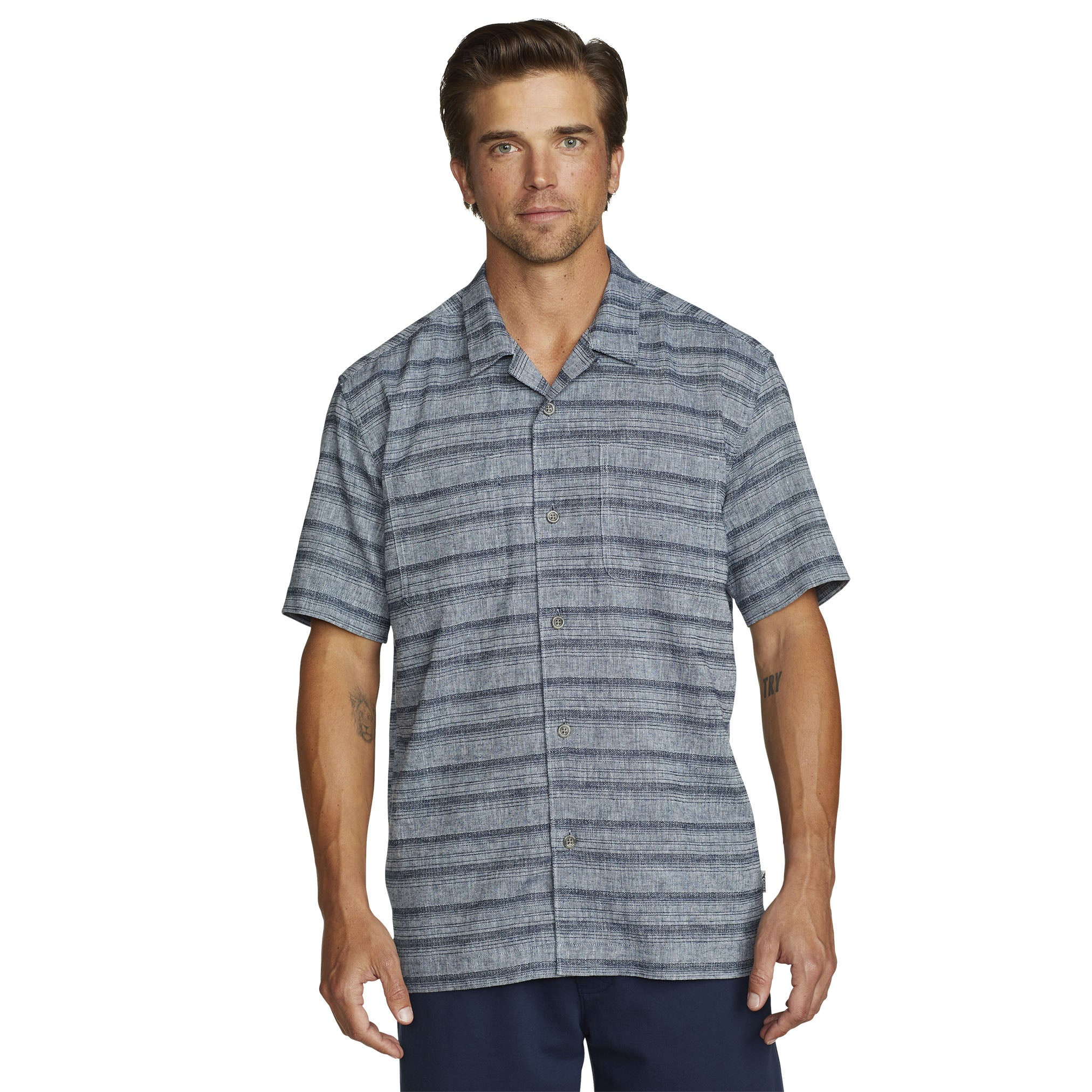 34-753-CAMISA MANGA CORTA EB HEMPLIFY CAMP-EDDIE BAUER
