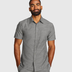 34-0895-CAMISA MANGA CORTA CAMANO SOLID-EDDIE BAUER