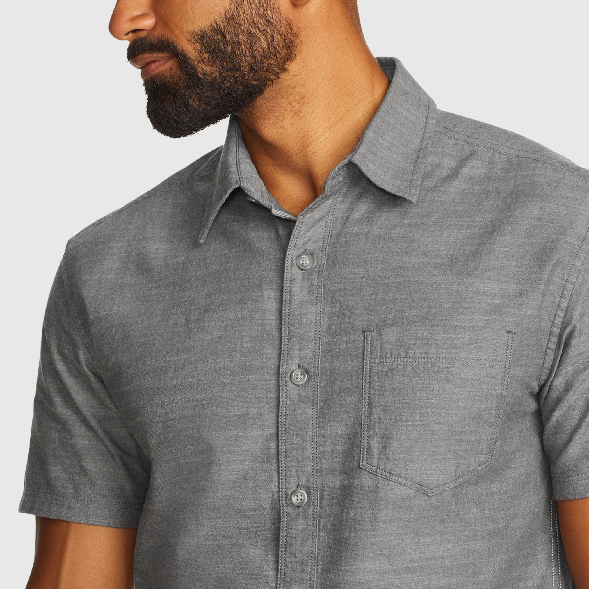 34-0895-CAMISA MANGA CORTA CAMANO SOLID-EDDIE BAUER