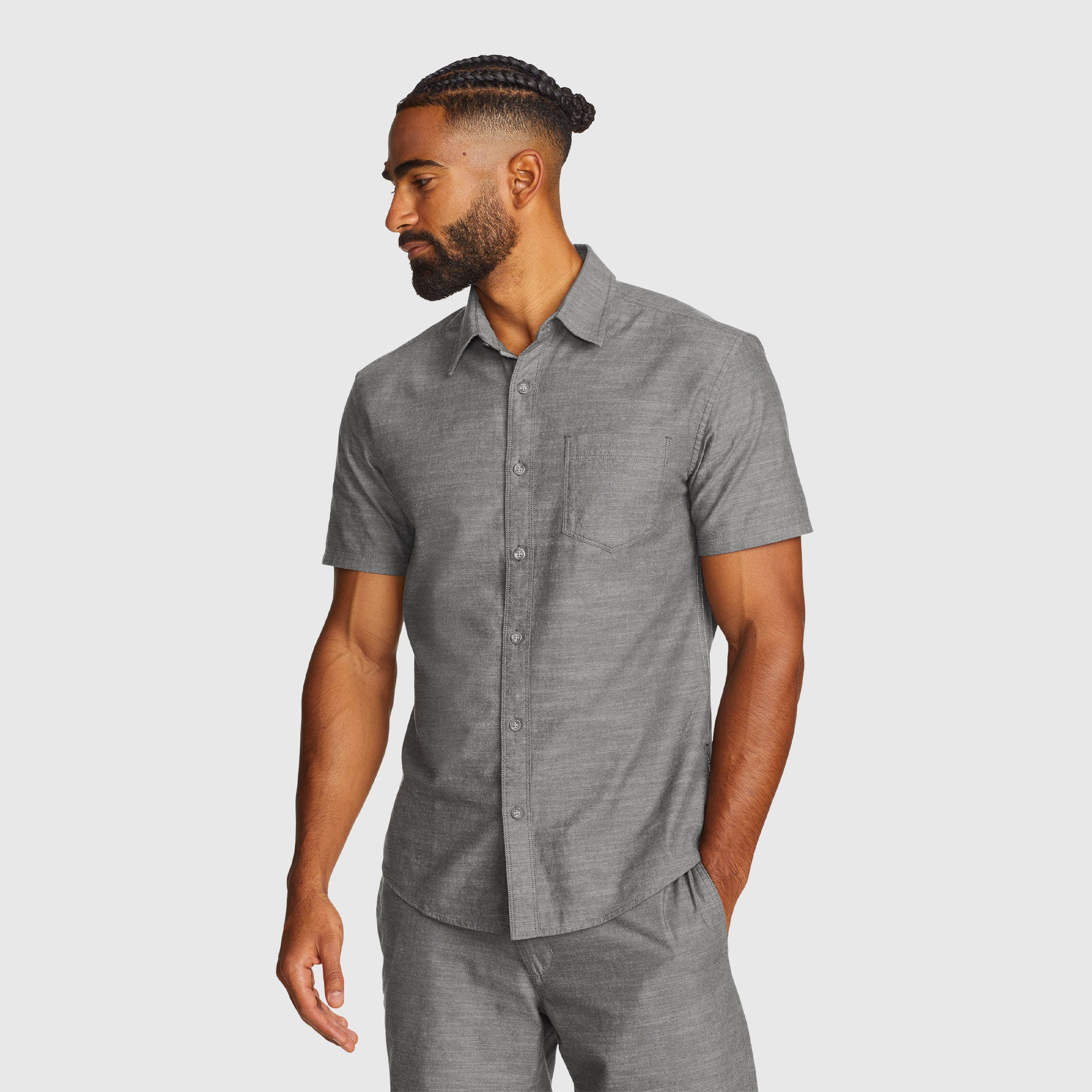 34-0895-CAMISA MANGA CORTA CAMANO SOLID-EDDIE BAUER