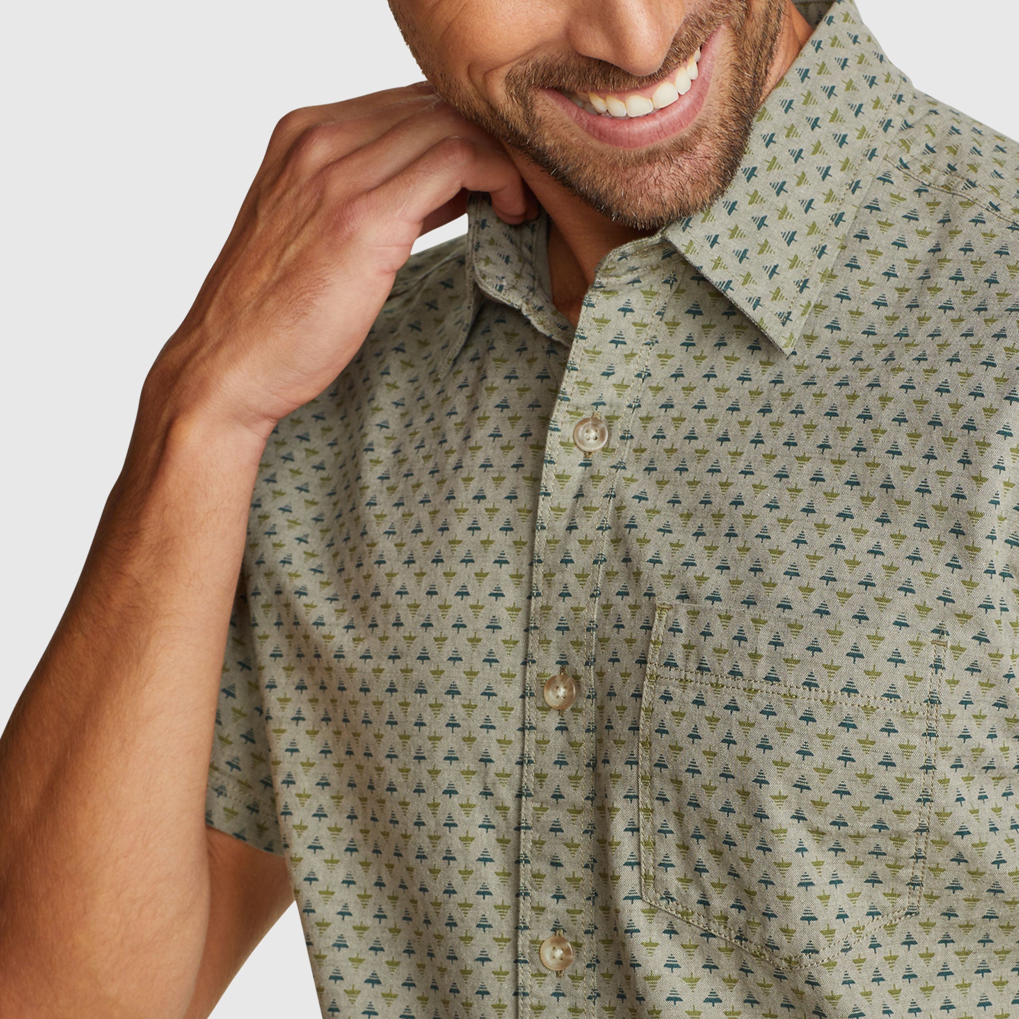 34-0896-CAMISA MANGA CORTA CAMANO-EDDIE BAUER