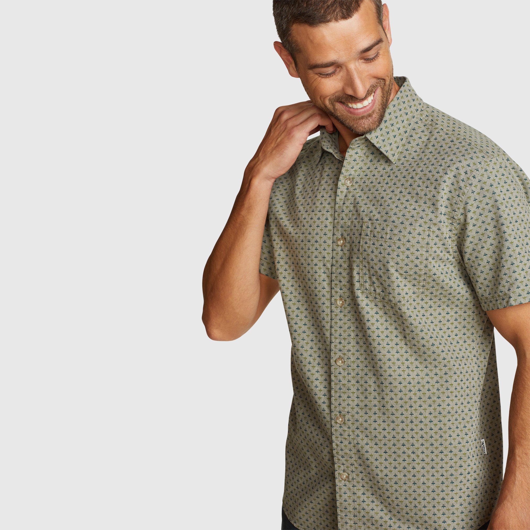 34-0896-CAMISA MANGA CORTA CAMANO-EDDIE BAUER