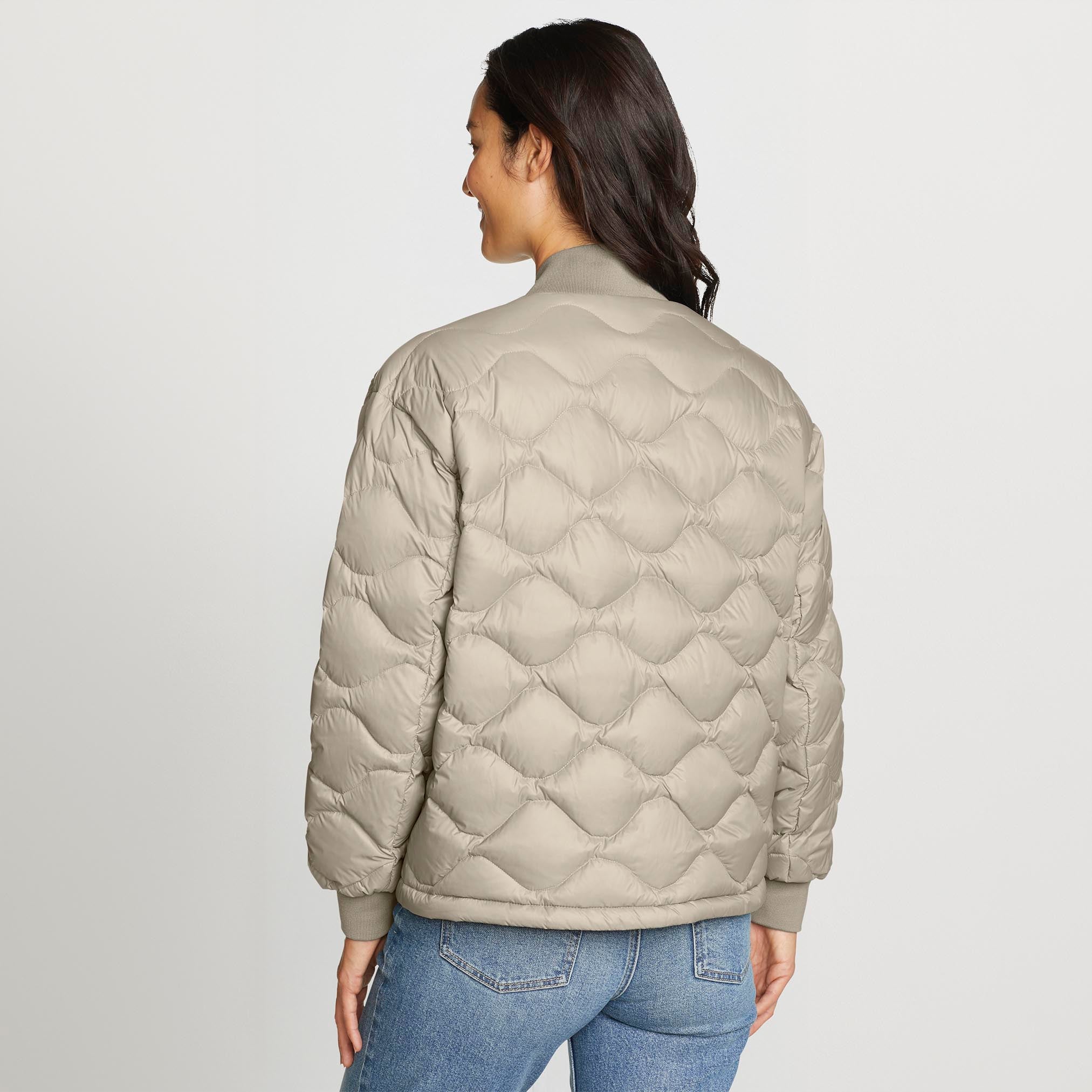 06-2108-CHAMARRA SHAW DOWN BOMBER-EDDIE BAUER