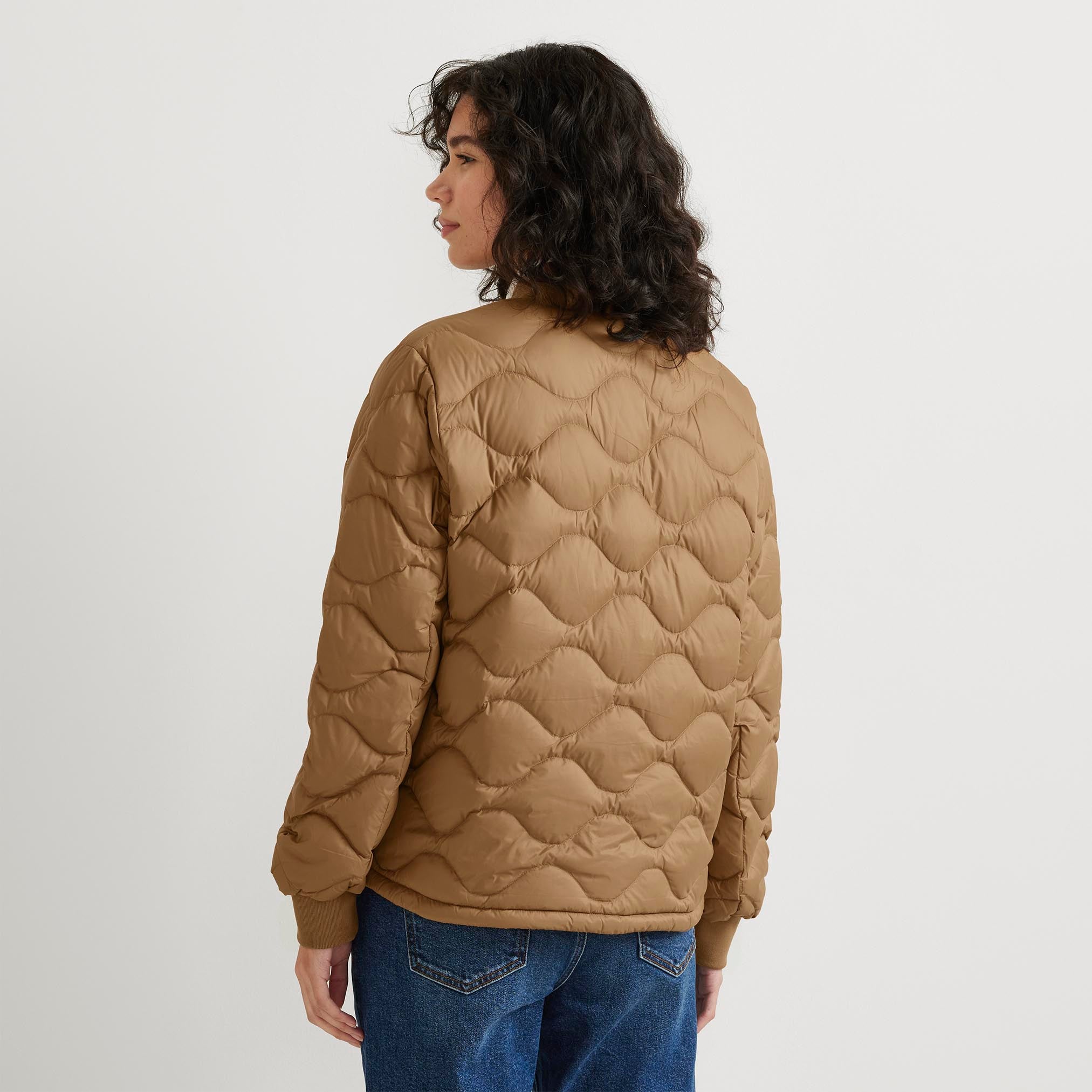 06-2108-CHAMARRA SHAW DOWN BOMBER-EDDIE BAUER
