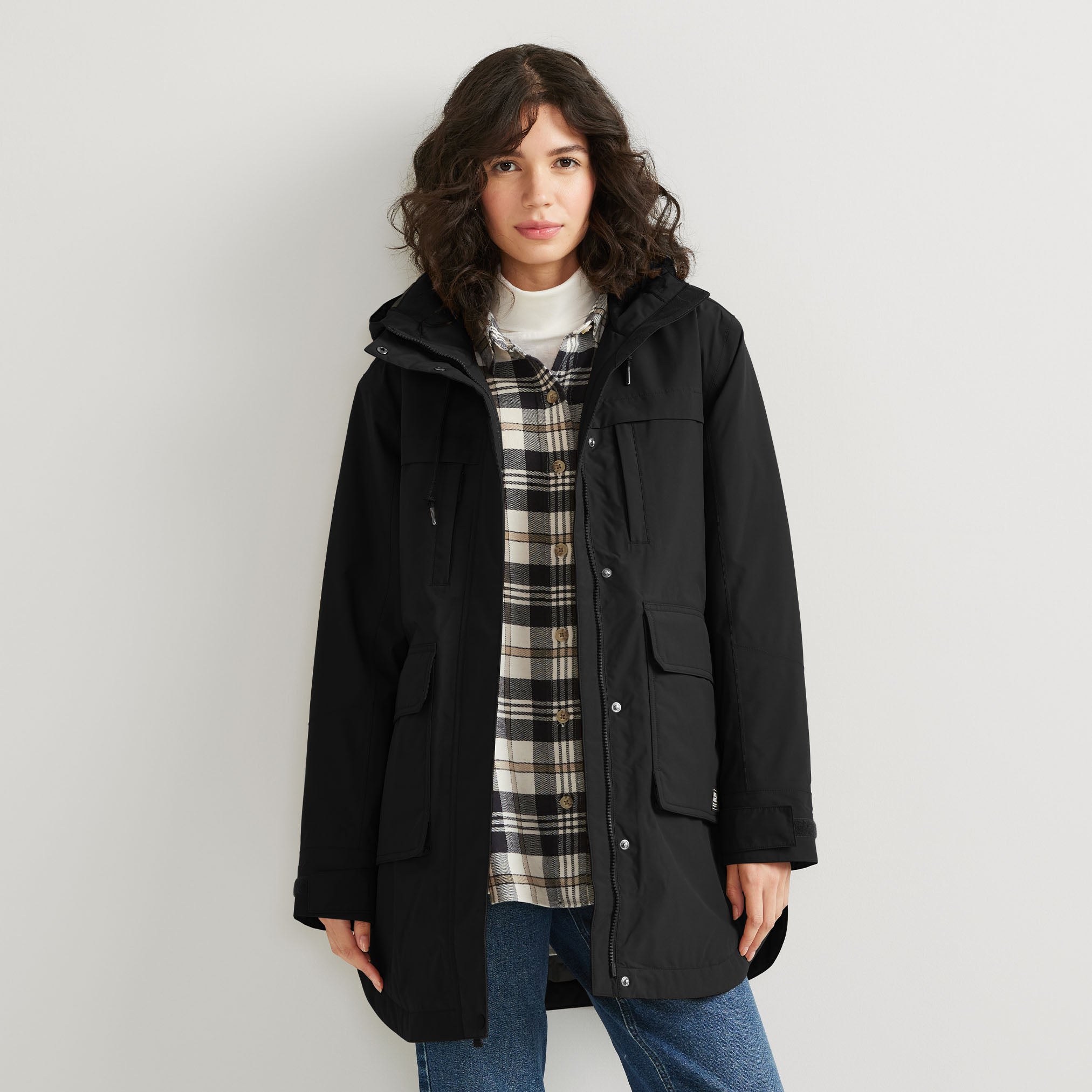 06-2453-RAINFOIL STORM INSULATED RAIN TRENCH-EDDIE BAUER