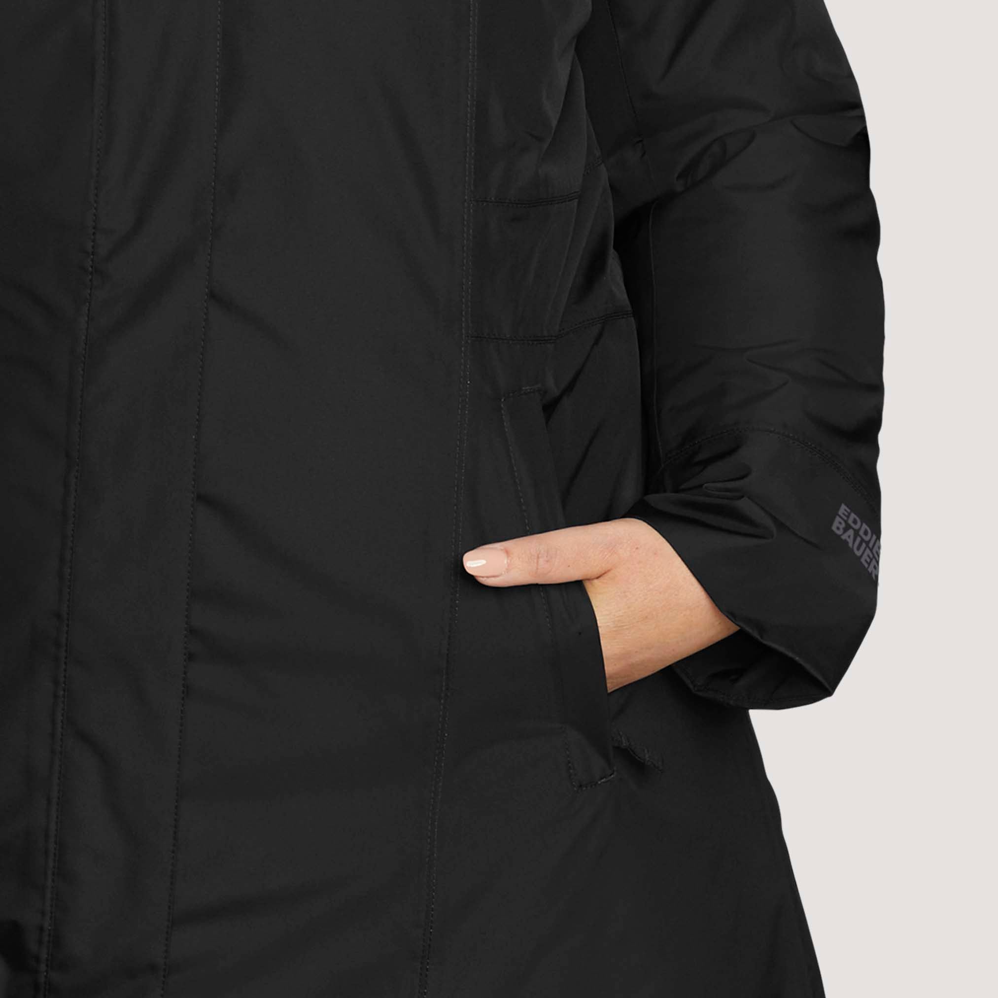 06-7347-CHAMARRA TRNCH WE INS GOTG-EDDIE BAUER