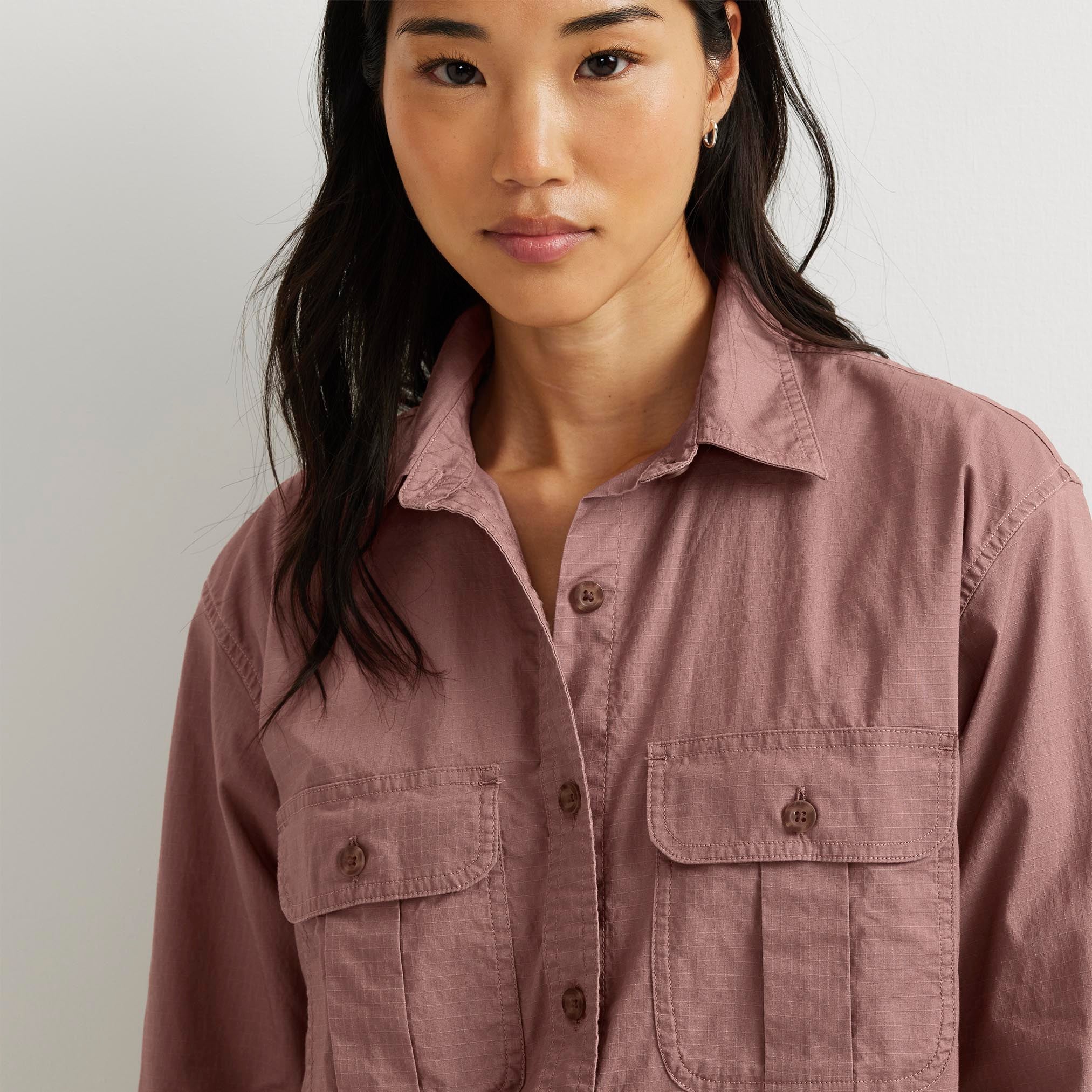 08-1338-CAMISA COTTON RIPSTOP UTILITY-EDDIE BAUER