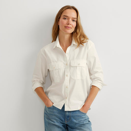 08-1338-CAMISA COTTON RIPSTOP UTILITY-EDDIE BAUER