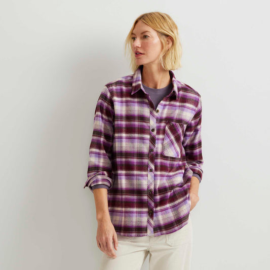 08-1348-CAMISA FIELD FLEX FLANNEL-EDDIE BAUER
