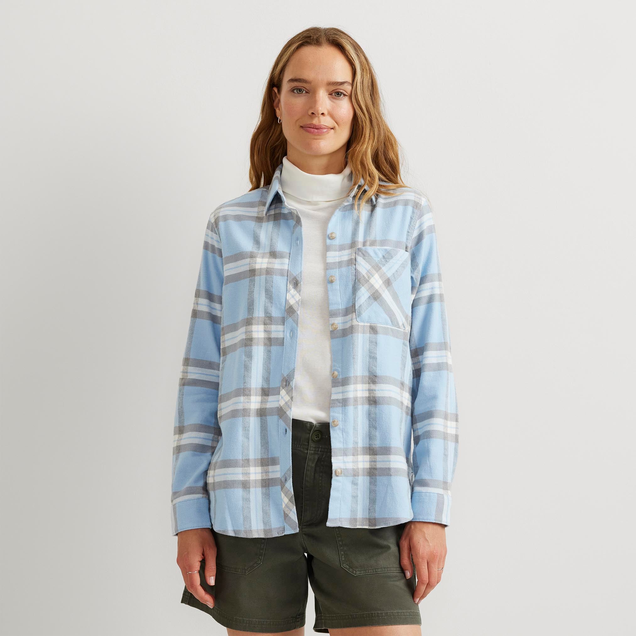 08-1348-CAMISA FIELD FLEX FLANNEL-EDDIE BAUER