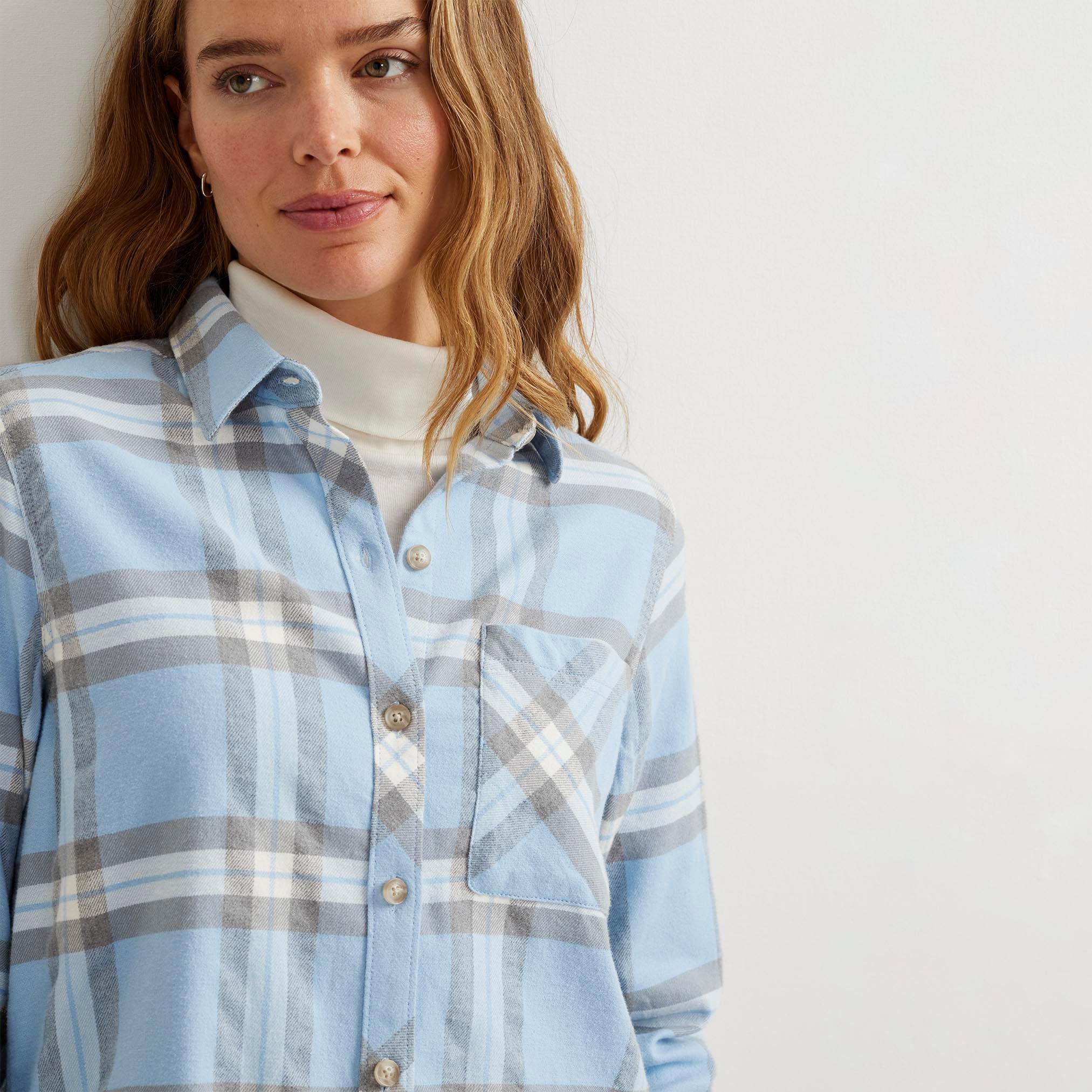 08-1348-CAMISA FIELD FLEX FLANNEL-EDDIE BAUER